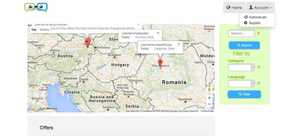 2.5 A ProfiNet működése A ProfiNet alkalmazás webböngészőből érhető el.