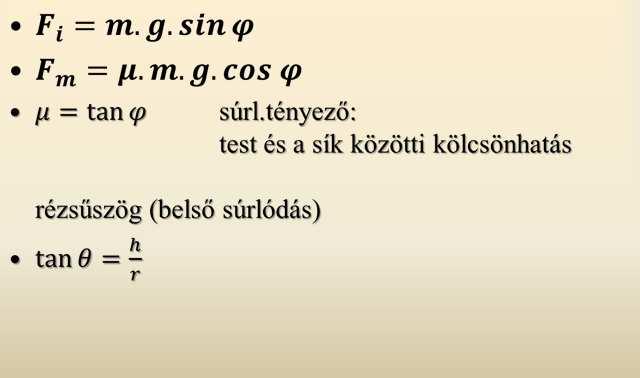 hatványa közötti arányszám A gömb felülete: d 2 π = ad 2 ; a = π : felületi tényező A gömb térfogata: d 3 π/6 = bd 3 ; b = π/6 : térfogati tényező A gömb alakfaktora: λ = a/b = 1/6 ; Mennél jobban