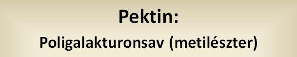 Arabinogalaktanáz 4. Ramnogalakturonáz 5. Pektin-liáz 6.