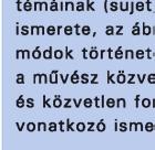 a vizuális mûvészetekben.