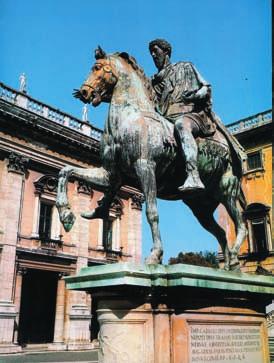 Mindentudás Egyeteme Marcus Aurelius bronz lovasszobra (Kr. u. 161 180) Stílustörténet: a mûvészettörténet-írásnak a 19.