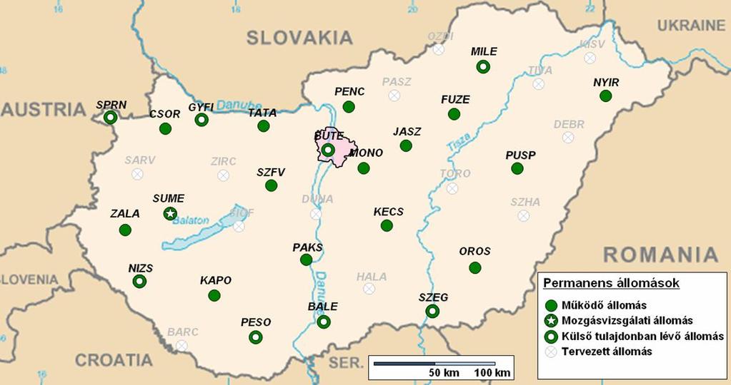 a földhivatalok f körébenk Aktív GNSS