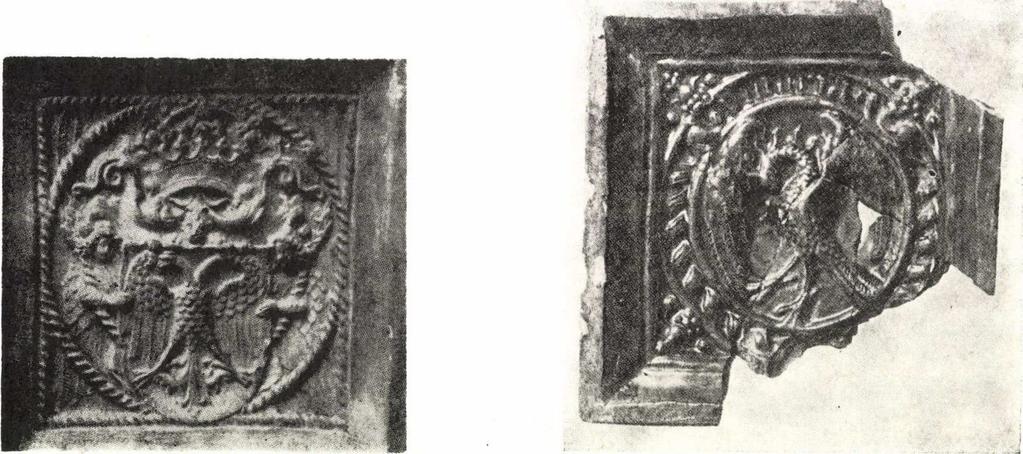 19. Ofenkacheln aus der Burg Wadenswil, um 1460 (nach Ziegler)