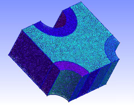 GEM szimulációk Geometriai modell (Gmsh,