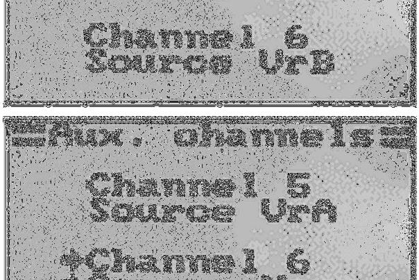 channels menüpontra. Nyomja meg röviden az OK gombot ennek a menüpontnak az aktiválása céljából. A kijelzőn megjelenik az 5. és a 6. csatorna az éppen hozzárendelt jeladóval ( Source ) együtt. Az 5.