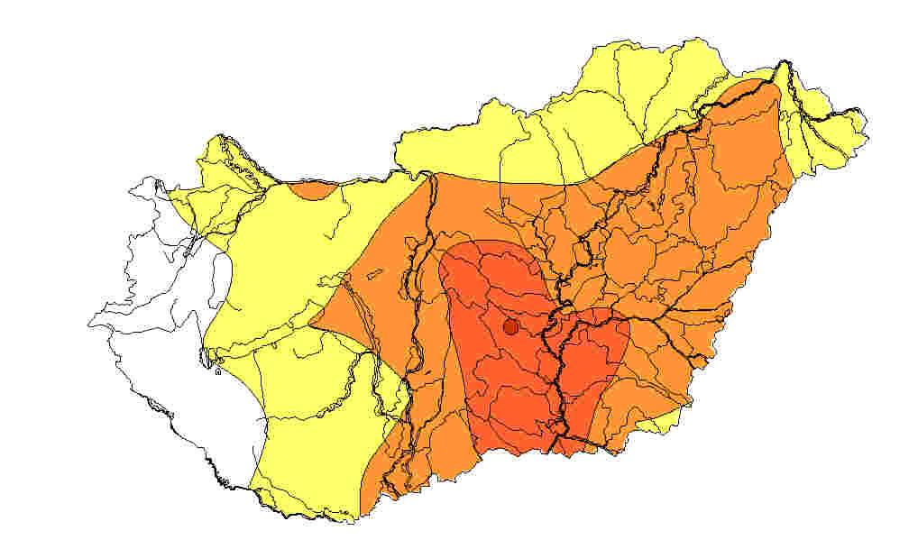 Aszály-elrejelzés Április elején a megelz (október-márciusi) idszak csapadék és talajvíz adatainak ismeretében, ezen adatokkal három változatban elvégzett számítások alapján lehetség nyílik az idei