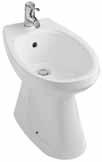 Laposöblítésű WC Alsó kifolyású Rögzítés padlóra csavarozással 18.2 6 24 11.1.650 01, 14, 15, *Ajánlott méret, a tartály típusától függ.