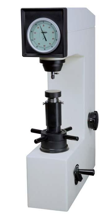 ROCKWE MANUÁIS KEMÉNYSÉGMÉRŐ Ø60 mm átm. lapos ülék Ø150 mm átm. lapos ülék V-alakú ülék ISH-R150 kód ISH-R150 1.