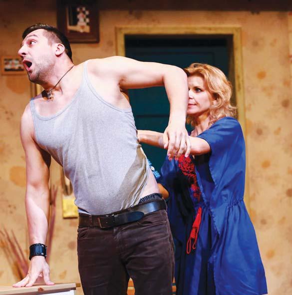 SZÍNHÁZ // MŰSOR 32 SZÍNHÁZ // MŰSOR 33 SINKOVITS IMRE SZÍNPAD: 23-án 19.30 Jean-Claude Carriére: A NAPLÓ, AVAGY A DON JUAN-KATALÓGUS R.: Cserje Zsuzsa. Sz.: Csépai Eszter, Bede-Fazekas Szabolcs.