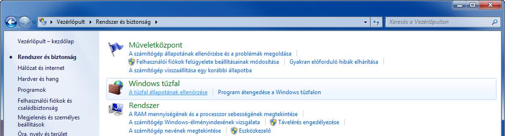 Jelölje be a [Fájl- és nyomtatómegosztás]