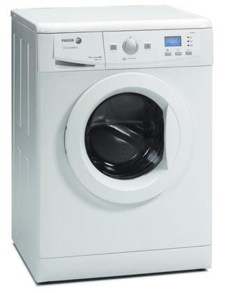 Elektronikus Mosógépek 6 kg és 5 kg újdonság 3F-2612 fehér 905014264 EAN-13: 8413880148281 3F-2611 X inox 905014344 EAN-13: 8413880150963 1.200 fordulat/perc Turbo Time Hideg 1 óra alatt 1.