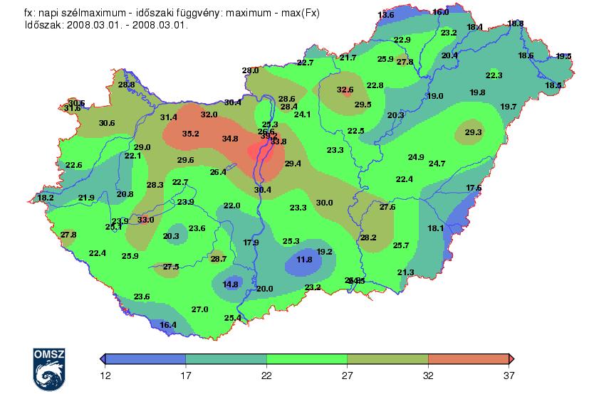 2008. március 1. (Emma viharciklon) 2008. február 29-én és március 1-én pusztító szélvihar söpört végig Európán.