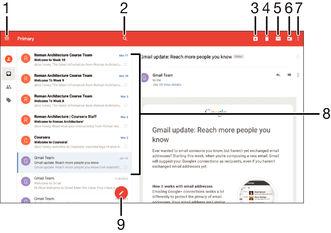 Gmail Ha van Google -fiókja, a Gmail alkalmazással e-maileket olvashat és írhat.