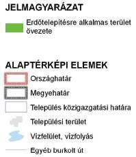 10) Erdőtelepítésre alkalmas