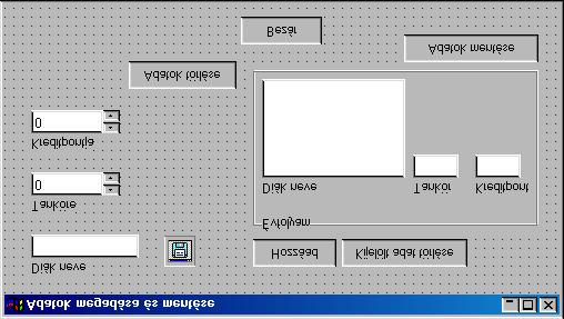 A TForm3 osztály deklarációja: type TForm3 = class(tform) Label1: TLabel; DNev: TEdit; Label2: TLabel; Dtankor: TEdit; UpDown1: TUpDown; Label3: TLabel; Dkredit: TEdit; UpDown2: TUpDown; GroupBox1: