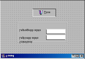 A Form4 űrlap jeleníti meg az x tömb legkisebb, illetve legnagyobb elemét: A TForm4 osztály deklarációja: type TForm4 = class(tform) GroupBox1: TGroupBox; Label1: TLabel; Edit1: TEdit; Label2: