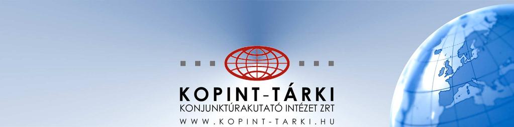 Készítette: Kopint-Tárki Kutatásvezetı: Hárs