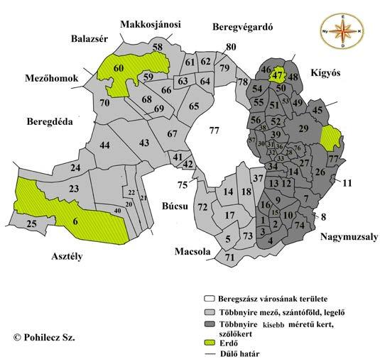 ISSN 2310-1954. Acta Academiae Beregsasiensis 2013/2 31 értelemben a szántódarabok között húzódó földcsík, rendszerint út, melyre a földek véggel kijárnak, s ahol szántásnál az eke megfordul. A XIV.