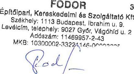 2 Minden, a jelen szerződés keretében a felek által egymásnak küldött értesítésnek írott formában (e-mail, ajánlott levél, fax) kell történnie.