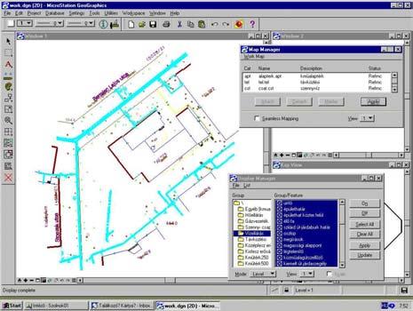 Station GeoGraphics program eszközeinek a segítségével oldotta meg.