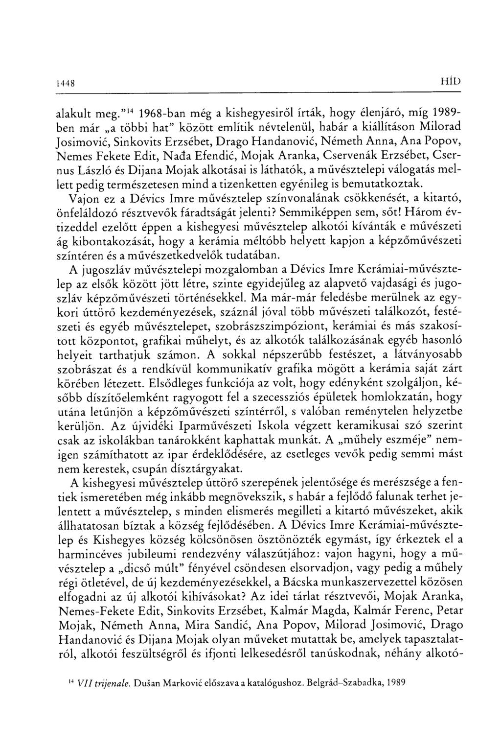 1448 HID alakult meg.