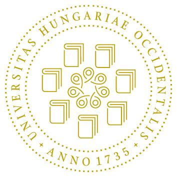 NYUGAT-MAGYARORSZÁGI EGYETEM NYUGAT-MAGYARORSZÁGI