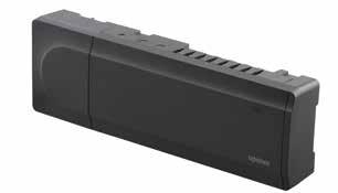 Uponor Smatrix Base T- T- I- Timer T- T- T- X- M- Uponor Smatrix Base X- Bus vezérlőegység Az X- vezérlőegység funkciói: MODBUS-kommunikáció csatorna és szabályozó, V Kétirányú kommunikáció