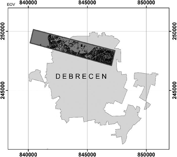 6.6. Épületgeometriai adatok kinyerése LIDAR pontfelhőből domborzatmodell (a földfelszín magassági viszonyait mutatja), illetve felszínmodell (a felszínt borító tereptárgyak, objektumok felülete)