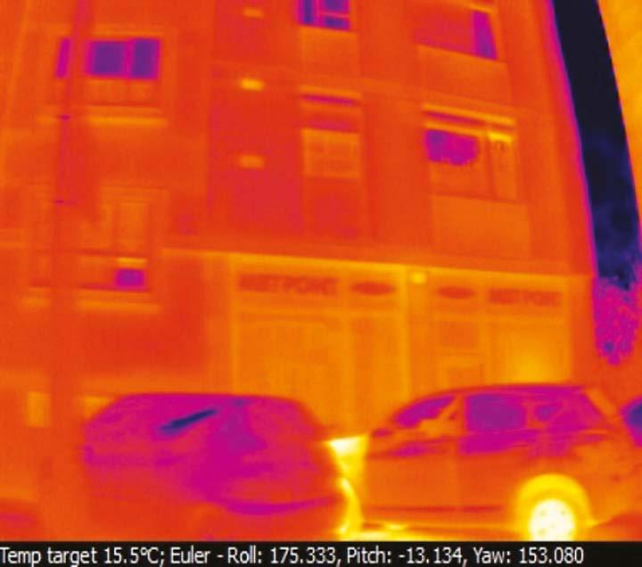 Jobb oldali kép: tetőpotenciál-elemzés napenergia-potenciál meghatározásához 40 1.12. Távérzékelésen alapuló mobil épületdiagnosztikai modell 1.27. ábra.