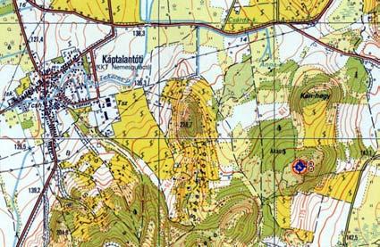 Csillag: Földtani természetvédelmi értékelés 99 39. ábra. A Kütyü-domb (8. pont) helyszínvázlata Jelentőség: A feltárásnak önálló, földtani jelentősége viszonylag csekély.