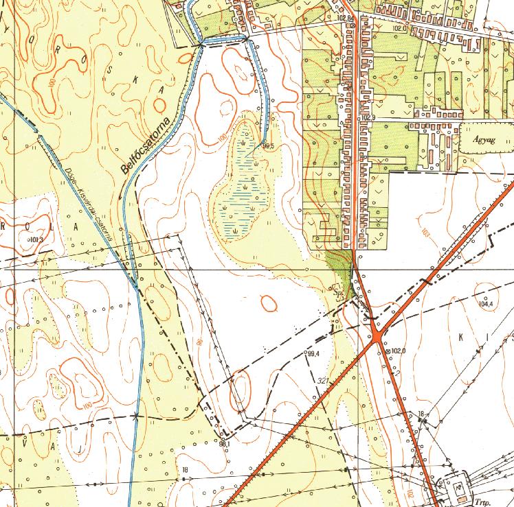 topográfiai térképének