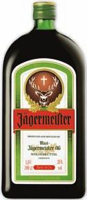 ITALÁRU JÄGERMEISTER alk.: 35% V/V 1 l/db FÜTYÜLŐS SZESZESITAL alk.: 30-37,5% V/V 0,5 l/db BALLANTINE S FINEST WHISKEY alk.