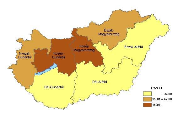 Az ipari termelés bővülésével egyidejűleg az alkalmazásban állók száma országosan 1,8%-kal csökkent (csak Észak-Alföldön és Észak-Magyarországon történt 1,4 2,0%-os foglalkoztatotti létszámnövekedés).