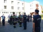 Ünnepélyes esküt tettek a kisbériek 2013.08.01. Ünnepélyes keretek között tettek esküt a Kisbéren szolgálatba álló, a tűzoltó szakképzésen júliusban végzett tűzoltók.