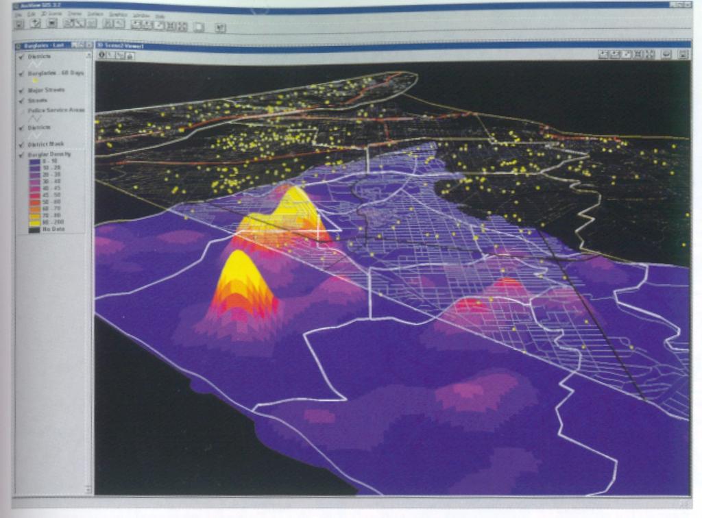 Forrás:ESRI MAP BOOK. 2001.