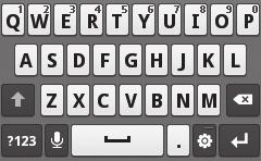 Írja be a szöveget az alfanumerikus billentyűzet 2 segítségével vagy kézzel a képernyőre írva. Az alábbi gombokat használhatja: Szám 1 2 3 Funkció 1 Váltás kis- és nagybetű között.