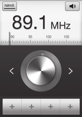 Beállítás Hangszínszabályzó Funkció Alapértelmezett hangszínszabályozó-típus beállítása. FM rádió Ismerje meg, hogyan hallgathat zenét és híreket az FM rádió segítségével.