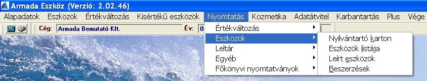 a nettó értéke.