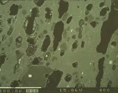 Pásztázó elektronmikroszkópia (SEM) Petrográfiai mikroszkópnál jobb felbontás: mikroszerkezeti bélyegek vizsgálhatók Kiégetési hőntartási