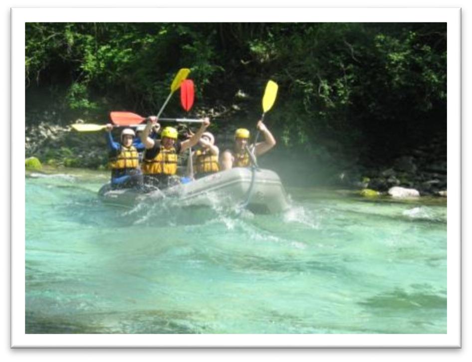 A reggeli plusz rafting igényt kérjük előre jelezni.