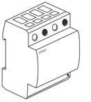 Villámáram- és túlfeszültség-levezető Csatoló induktivitás SP936, 35A Bekötés 2 Bi-Connect kapoccsal (felül) Csatoló induktivitás SP937,63A Bekötés 2 Bi-Connect kapoccsal (felül) SP936 A csatoló