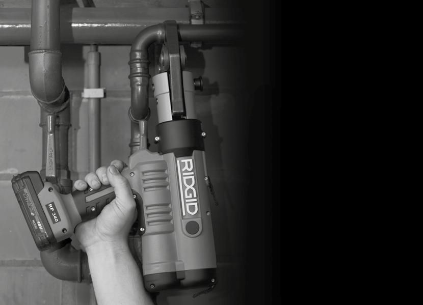 RIDGID RP 340 A PRÉSGÉP PÉNZMEGTAKARÍTÓ Nem 10.000, hanem 42.000 présciklus csak az RP 340-el.