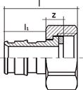 könyökcsatakoó PL 20-Rp3/4 bm 5 b 2 380 Q&E könyökcsatakoó PL 25-Rp3/4 bm 5 b 2 640 Uponor Q&E besőmenetes T-iom PL Csatakoók anyaga sárgaré (DR).