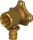 Uponor Q&E 2 1 1 Uponor Smart Aqua faikorong Q&E PL Csatakoók anyaga sárgaré (DR). A menetes csatakoás megfee a DIN EN 10226-1 sabványnak. A Uponor Q&E gyűrűt küön ke megreneni!