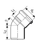 Uponor Decibe Uponor DECIBEL íviom 45 Anyaga: fehér sínű, üvegsá erősítésű PP-MD. A egújabb gyártási technoógiának kösönhetően magas fajsúyú, UV és kopásáó.
