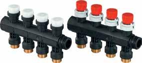 Uponor Vario PLUS 50 50 Uponor Vario PLUS ostó-gyűjtő A ostó-gyűjtő üvegsá erősítésű poimaibó késü.