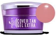 építőzselék építőzselék COVER TAN GEL Melegebb, teltebb színű, enyhén barnás tónusa miatt hasonlít az európai ember természetes körömágyához.