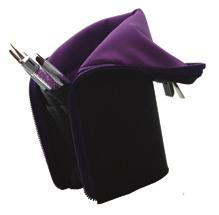 Ecsetek Ecsetek SHELL BAG ECSETTARTÓ Praktikus, igényes kivitelű, egy
