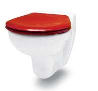 A 35 cm magassághoz függesztett Kind WC kényelmes