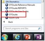 Az OTOsuite indítása NOAH rendszerből Indítsa el az OTOsuite szoftvert a Noah/OTObase rendszer Modul kiválasztása párbeszédpanelén keresztül.